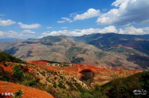 昆明东川红土地旅游攻略 之 落霞沟