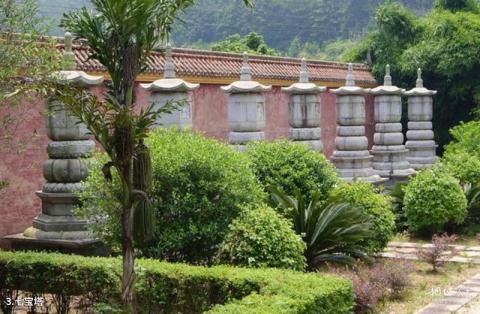 福建黄檗山万福寺风景区旅游攻略 之 七宝塔