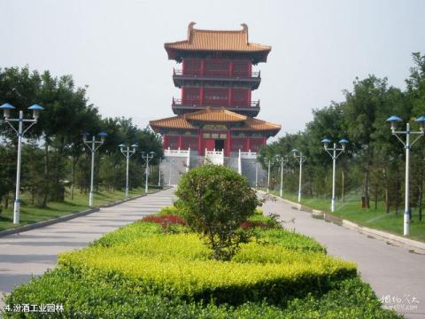 汾阳汾酒文化景区旅游攻略 之 汾酒工业园林