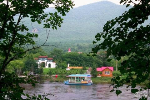 伊春美溪回龙湾度假区旅游攻略 之 渡口