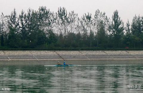 西安杨凌水上体育运动中心旅游攻略 之 划船
