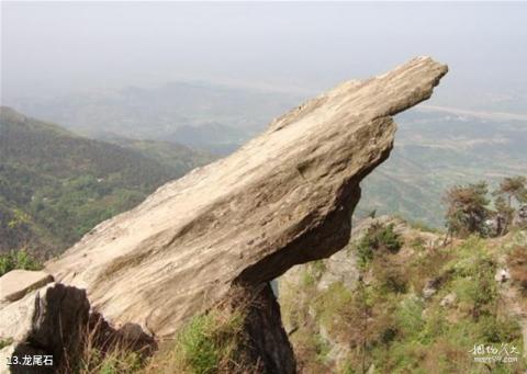 湖北黄陂木兰山景区旅游攻略 之 龙尾石