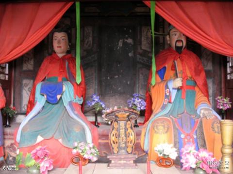 平遥古城城隍庙财神庙旅游攻略 之 寝宫