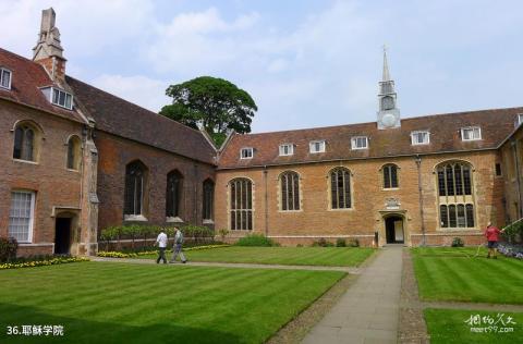 英国剑桥大学校园风光 之 耶稣学院