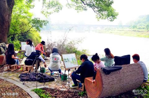 江西万安田北农民画村旅游攻略 之 写生基地