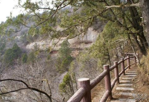 铜川香山旅游攻略 之 登山石阶