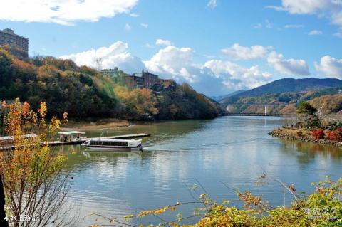 日本岐阜惠那峡旅游攻略 之 水上游览