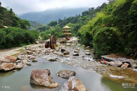 揭西黄满寨瀑布旅游攻略 之 亭台