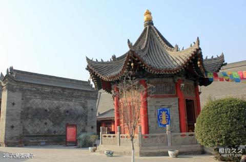 西安广仁寺旅游攻略 之 六角御碑亭