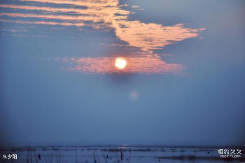 湖北龙感湖国家级自然保护区旅游攻略 之 夕阳