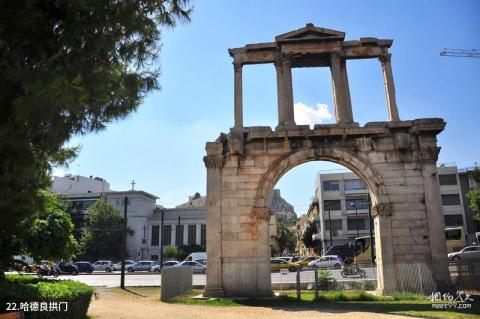 希腊雅典市旅游攻略 之 哈德良拱门