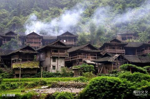 重庆云阳龙缸国家地质公园旅游攻略 之 吊脚楼