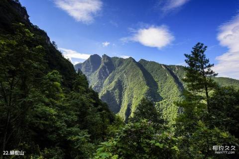 重庆涪陵武陵山大裂谷旅游攻略 之 蟒蛇山