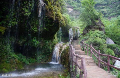 河南坐禅谷旅游攻略 之 莲花瀑