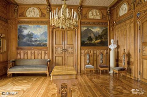 挪威王宫旅游攻略 之 国王客厅
