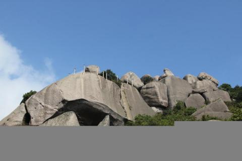 南阳风洞山景区旅游攻略 之 观景台