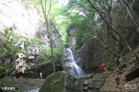 山西石膏山风景名胜区旅游攻略 之 黄龙瀑布