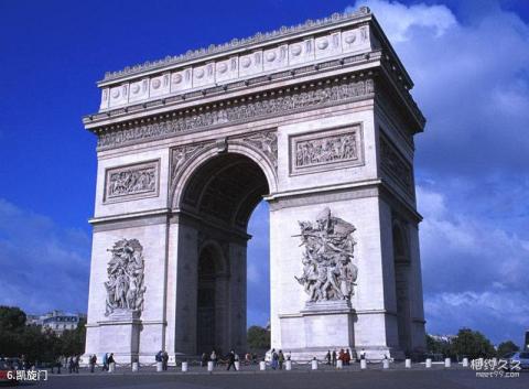 法国巴黎市旅游攻略 之 凯旋门