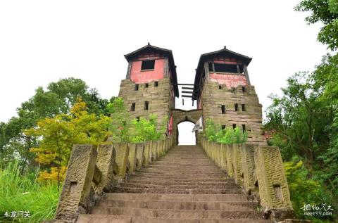 广安神龙山巴人石头城旅游攻略 之 龙门关