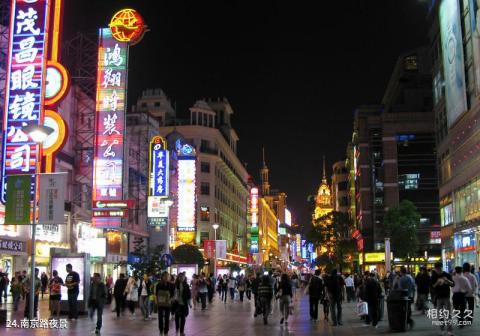 上海南京路步行街旅游攻略 之 南京路夜景