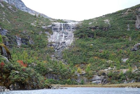 甘孜香巴拉七湖风景区旅游攻略 之 瀑布