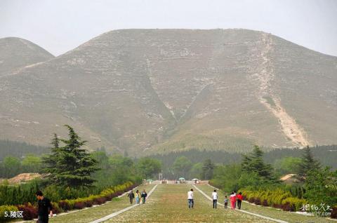 陕西蒲城唐睿宗桥陵旅游攻略 之 陵区