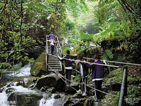 清远黄腾峡漂流旅游攻略 之 观光栈道