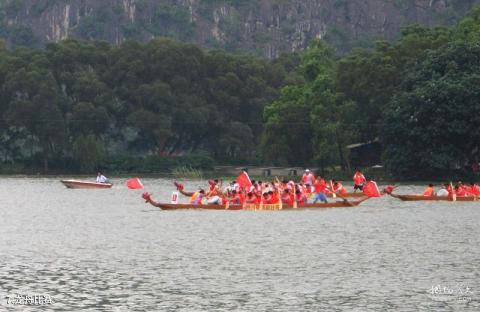 广西龙珠湖风景区旅游攻略 之 龙舟比赛