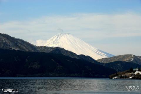 日本箱根芦之湖旅游攻略 之 远眺富士山