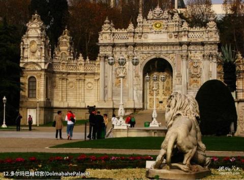 土耳其伊斯坦布尔旅游攻略 之 多尔玛巴赫切宫(DolmabahePalace)