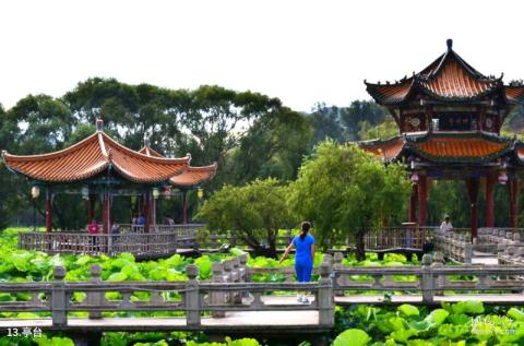 黔西南安龙招堤风景区旅游攻略 之 亭台