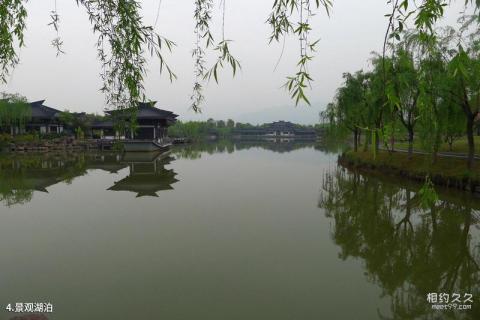 富阳东吴文化公园旅游攻略 之 景观湖泊