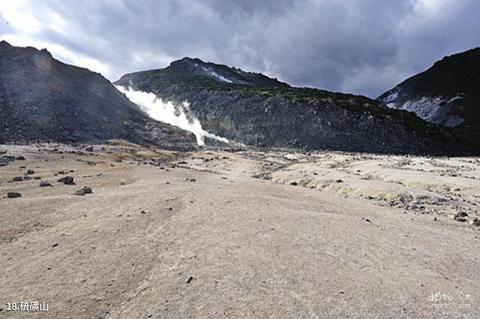 日本知床半岛旅游攻略 之 硫磺山