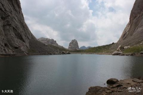 甘肃马牙雪山天池风景区旅游攻略 之 大天池