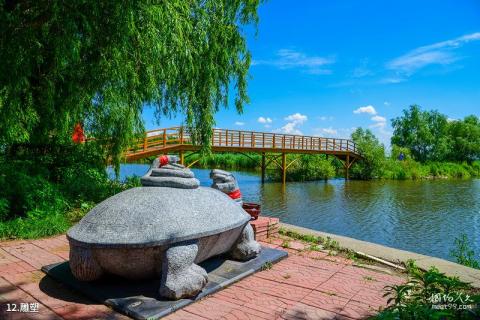 哈尔滨白鱼泡湿地公园旅游攻略 之 雕塑