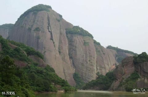 江西汉仙岩风景区旅游攻略 之 万丈石