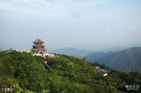 宁波九龙湖旅游区旅游攻略 之 大蓬山