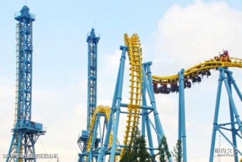 上海锦江乐园旅游攻略 之 巨型悬挂回旋式过山车